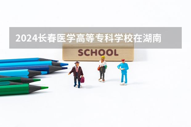 2024長春醫學高等專科學校在湖南怎么招生的