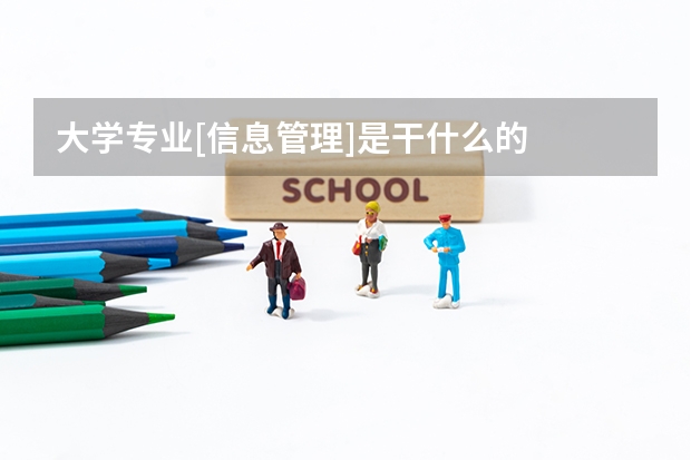 大學專業[信息管理]是干什么的