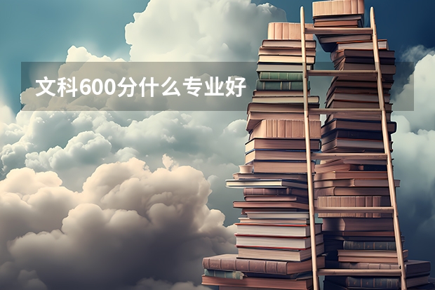 文科600分什么專業好