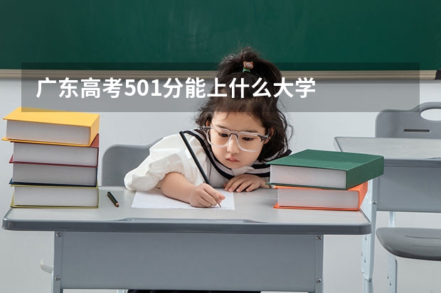 廣東高考501分能上什么大學(xué)